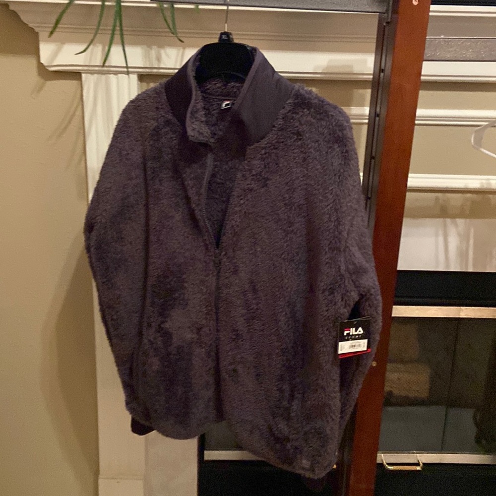 Fila.  Womens. Sport jacket. XL Grey. New with tag